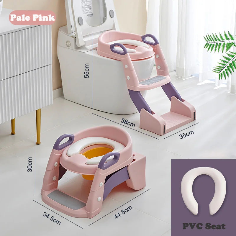 toilette portable amélioré pour enfants, pot pliable