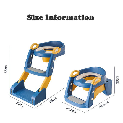 toilette portable amélioré pour enfants, pot pliable