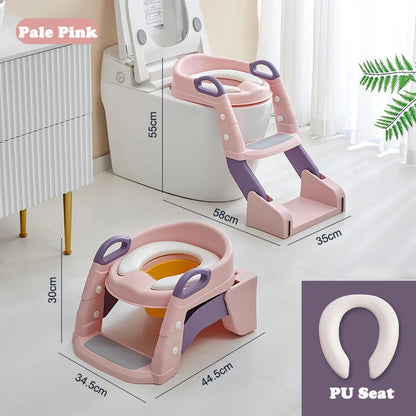 toilette portable amélioré pour enfants, pot pliable