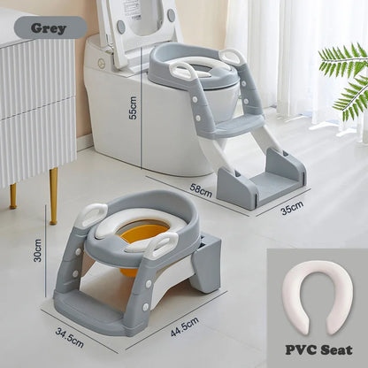 toilette portable amélioré pour enfants, pot pliable