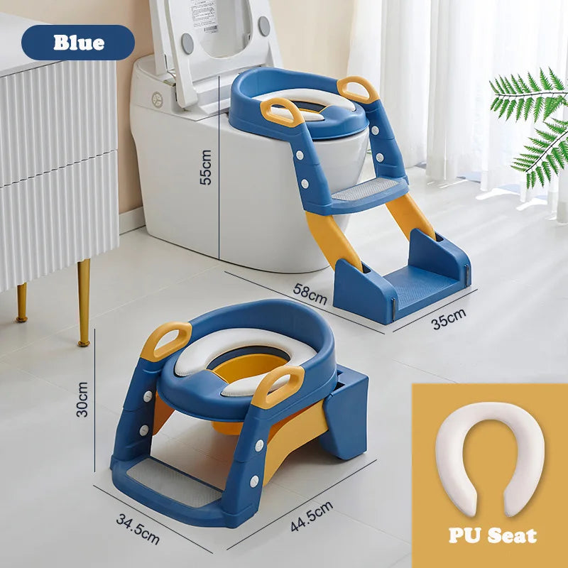 toilette portable amélioré pour enfants, pot pliable