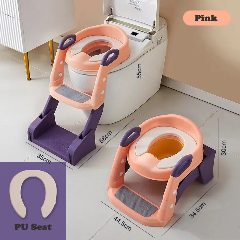 toilette portable amélioré pour enfants, pot pliable