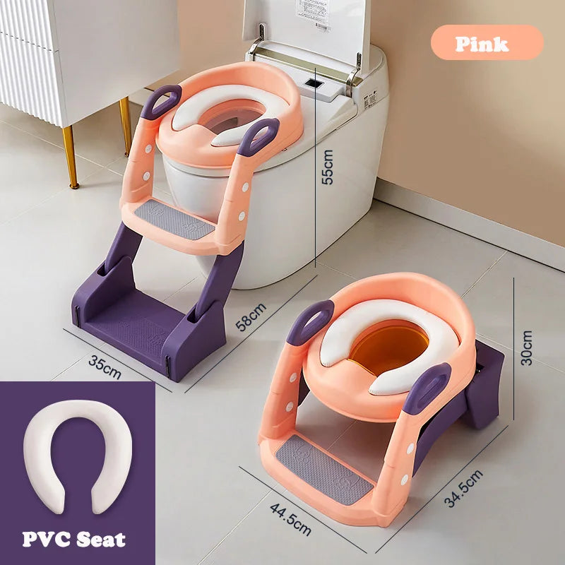 toilette portable amélioré pour enfants, pot pliable